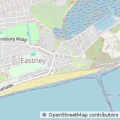 Map of Southsea, Hampshire