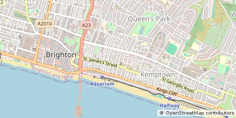 Map of Brighton