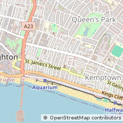 Map of Brighton