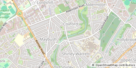 Map of Southampton