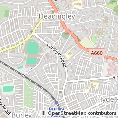 Map of Leeds