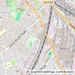 Map of Derby, Derbyshire