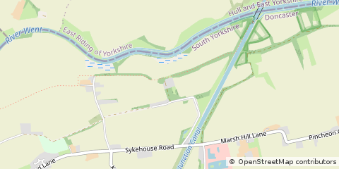 Map of Goole, North Humberside