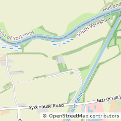 Map of Goole, North Humberside