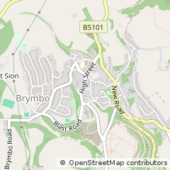Map of Wrexham