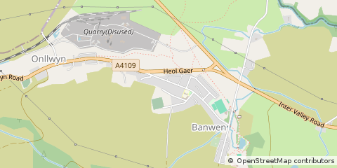 Map of Neath