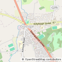Map of Downpatrick, Co Down