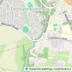 Map of Fareham