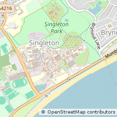 Map of Swansea