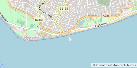 Map of Southsea