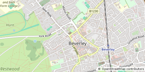 Map of Beverley