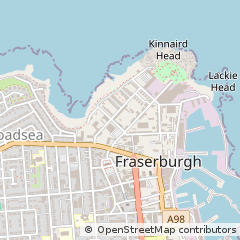 Map of Fraserburgh