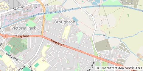 Map of Aylesbury, Buckinghamshire