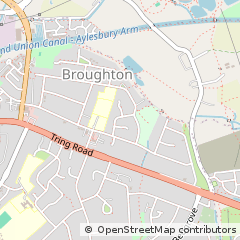 Map of Aylesbury, Buckinghamshire