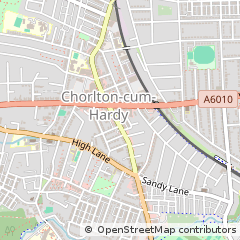 Map of Chorlton, Lancashire