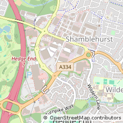 Map of Southampton