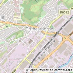 Map of Sheffield