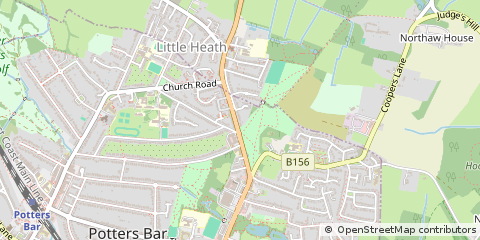 Map of Hertfordshire