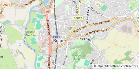 Map of Derby
