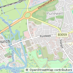 Map of Christchurch