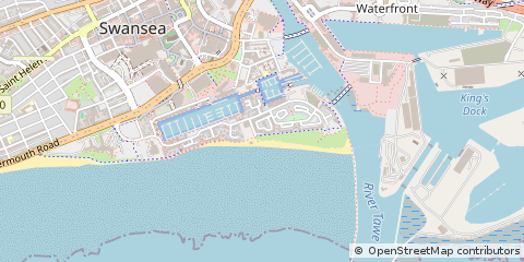 Map of Swansea
