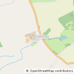 Map of Honiton, Devon