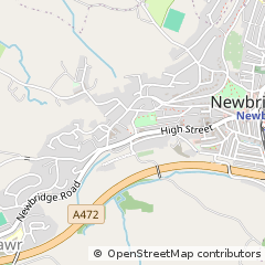 Map of Newport, Gwent