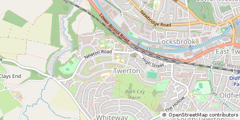 Map of Bath