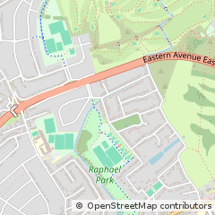 Map of Romford, Essex