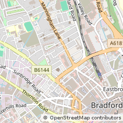Map of Bradford