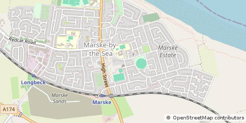 Map of Redcar