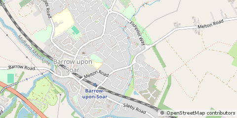Map of Loughborough