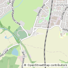Map of Cheslyn HAY, Walsall