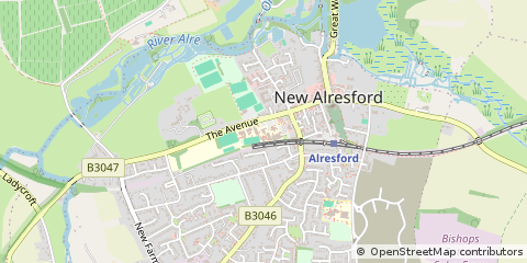 Map of Alresford