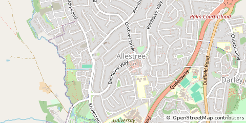 Map of Derby, Derbyshire