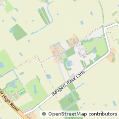 Map of Ledsham, Cheshire