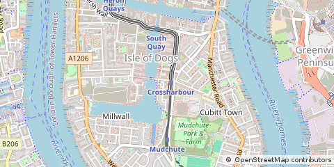 Map of London, Northamptonshire