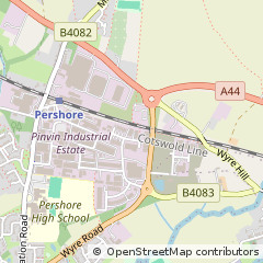 Map of Pershore