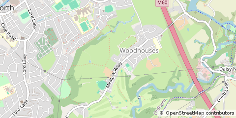 Map of Manchester