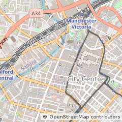 Map of Manchester