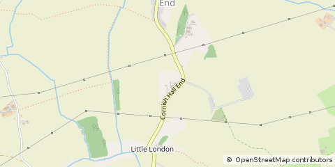 Map of Braintree, Essex