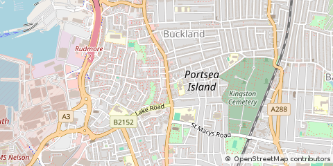 Map of Portsmouth, Hampshire