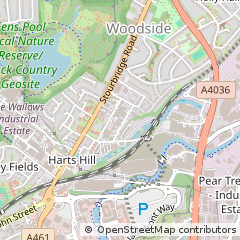 Map of Brierley Hill, West Midlands