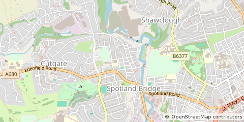 Map of Rochdale