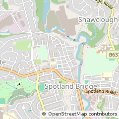 Map of Rochdale