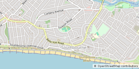 Map of Bournemouth