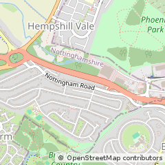 Map of Nottingham