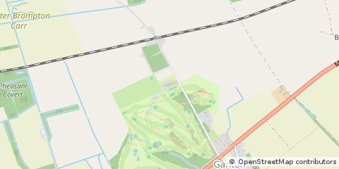 Map of North Yorkshire