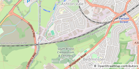 Map of Bristol, Avon