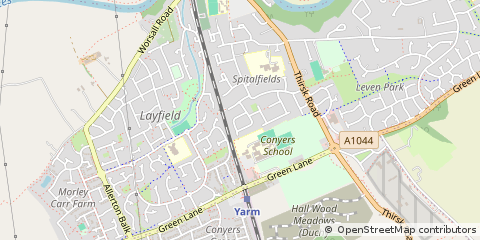 Map of Yarm